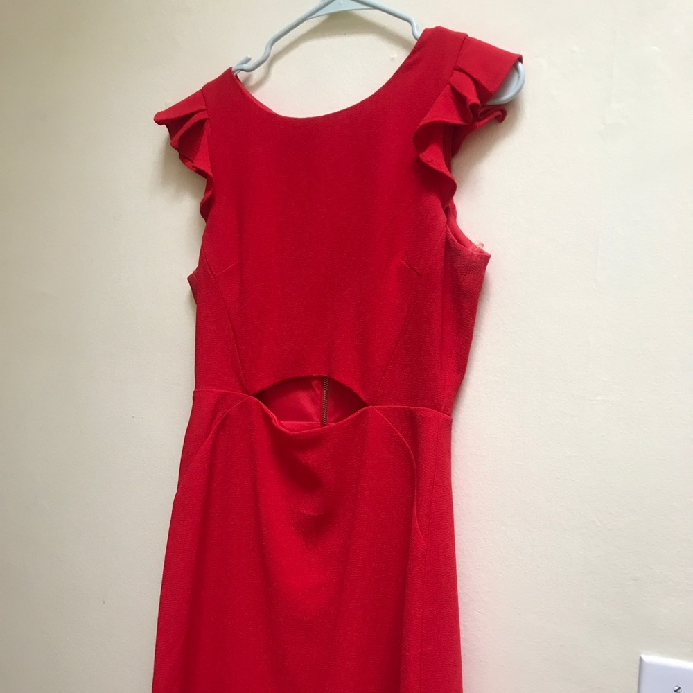 Cute red cutout GB dress. Size M